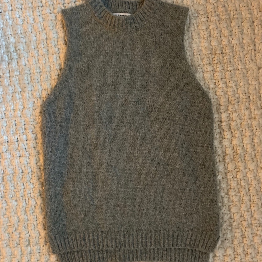 Sleeveless sweater from Nordstrom